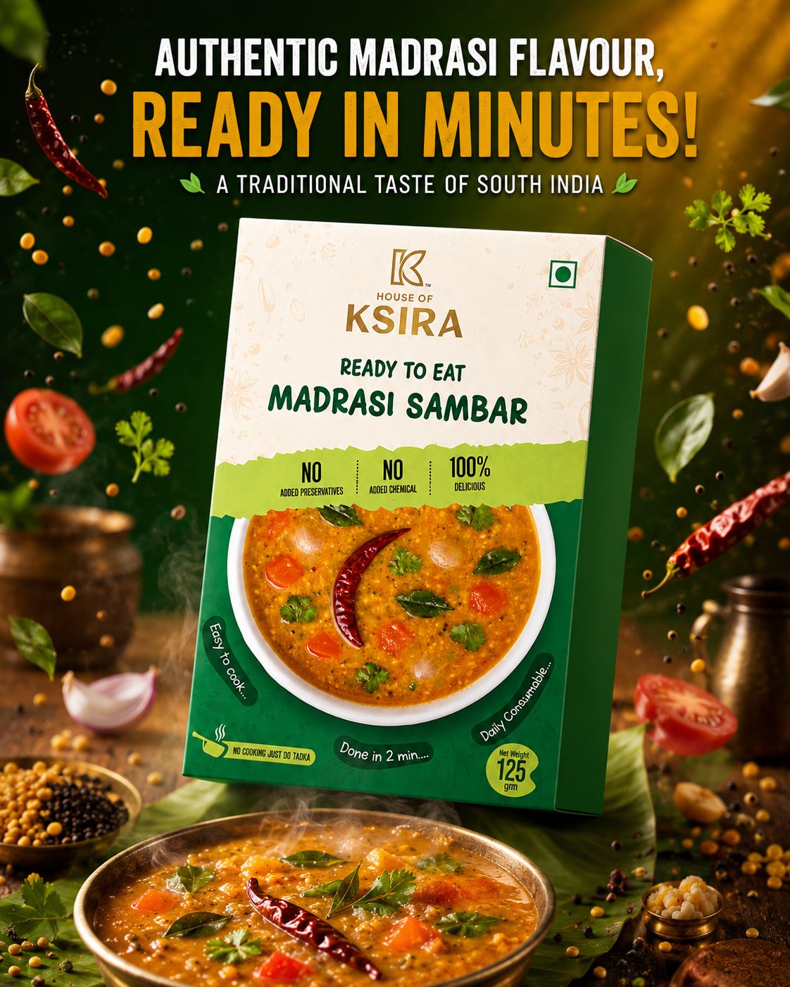 Madrasi Sambar - Ready to eat