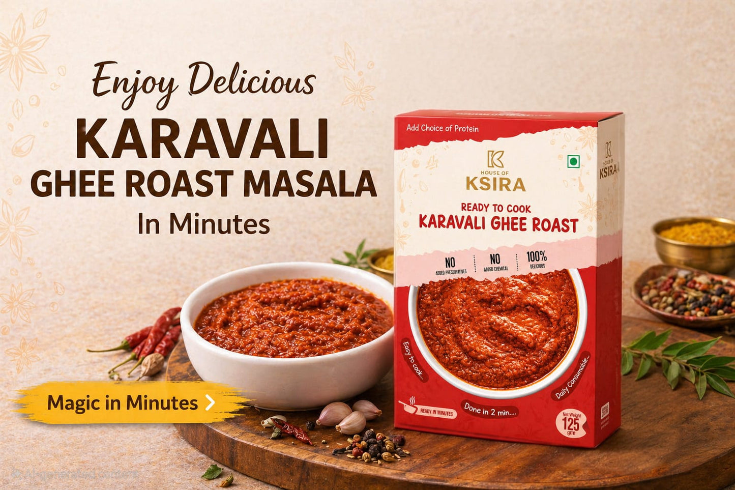 Karavali Ghee Roast - Ready to cook