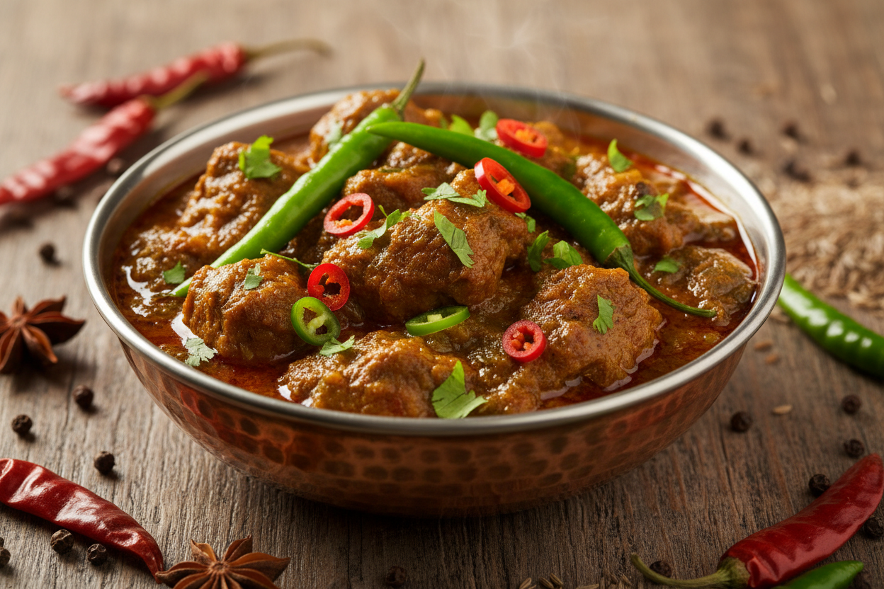 Guntur Mirchi Mutton: The Fiery Andhra Classic for Spice Lovers