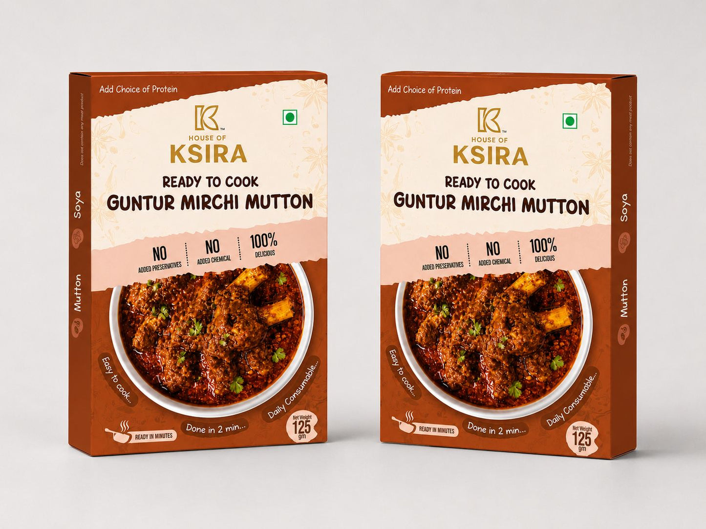 Guntur Mirchi Mutton - Ready to cook