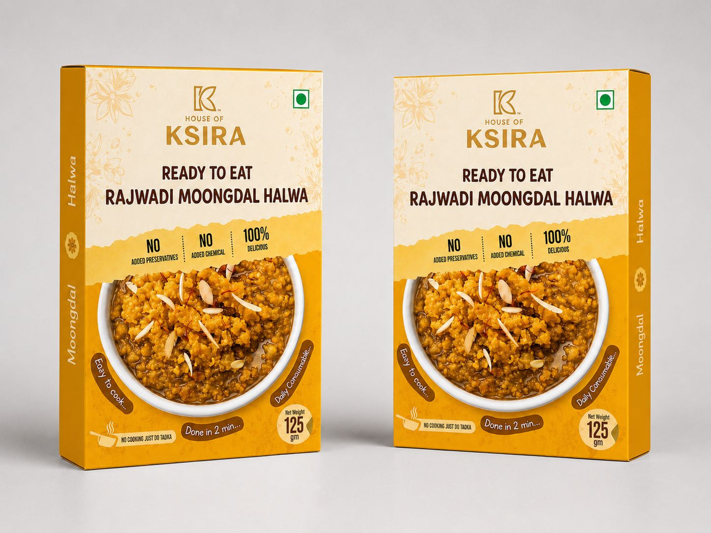 Rajwadi Moongdal Halwa - Ready to eat