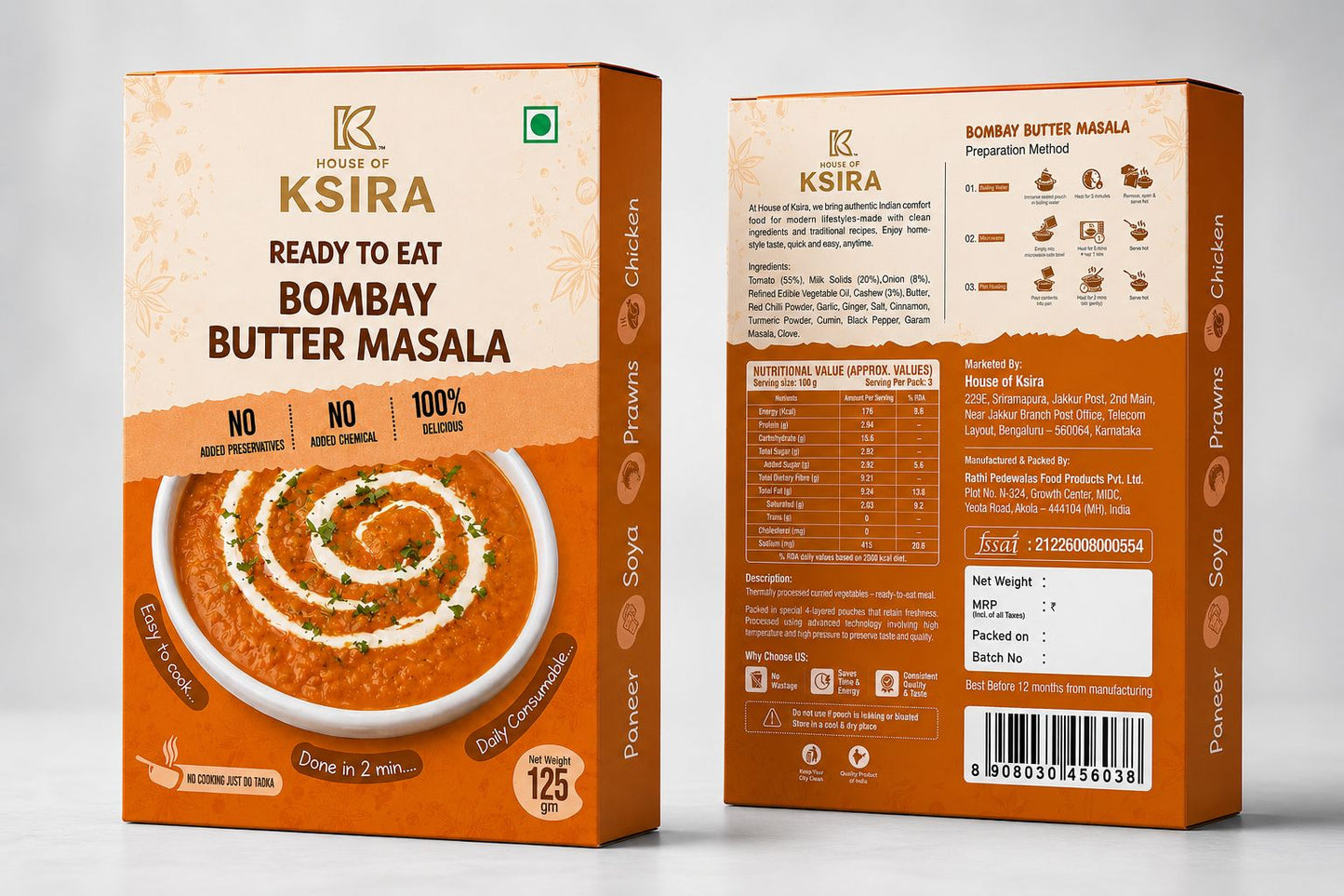 Bombay Butter Masala - Ready to cook