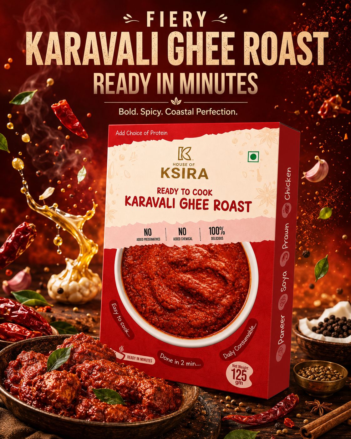 Karavali Ghee Roast - Ready to cook