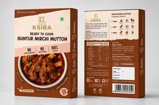 Guntur Mirchi Mutton - Ready to cook