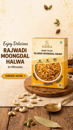 Rajwadi Moongdal Halwa - Ready to eat