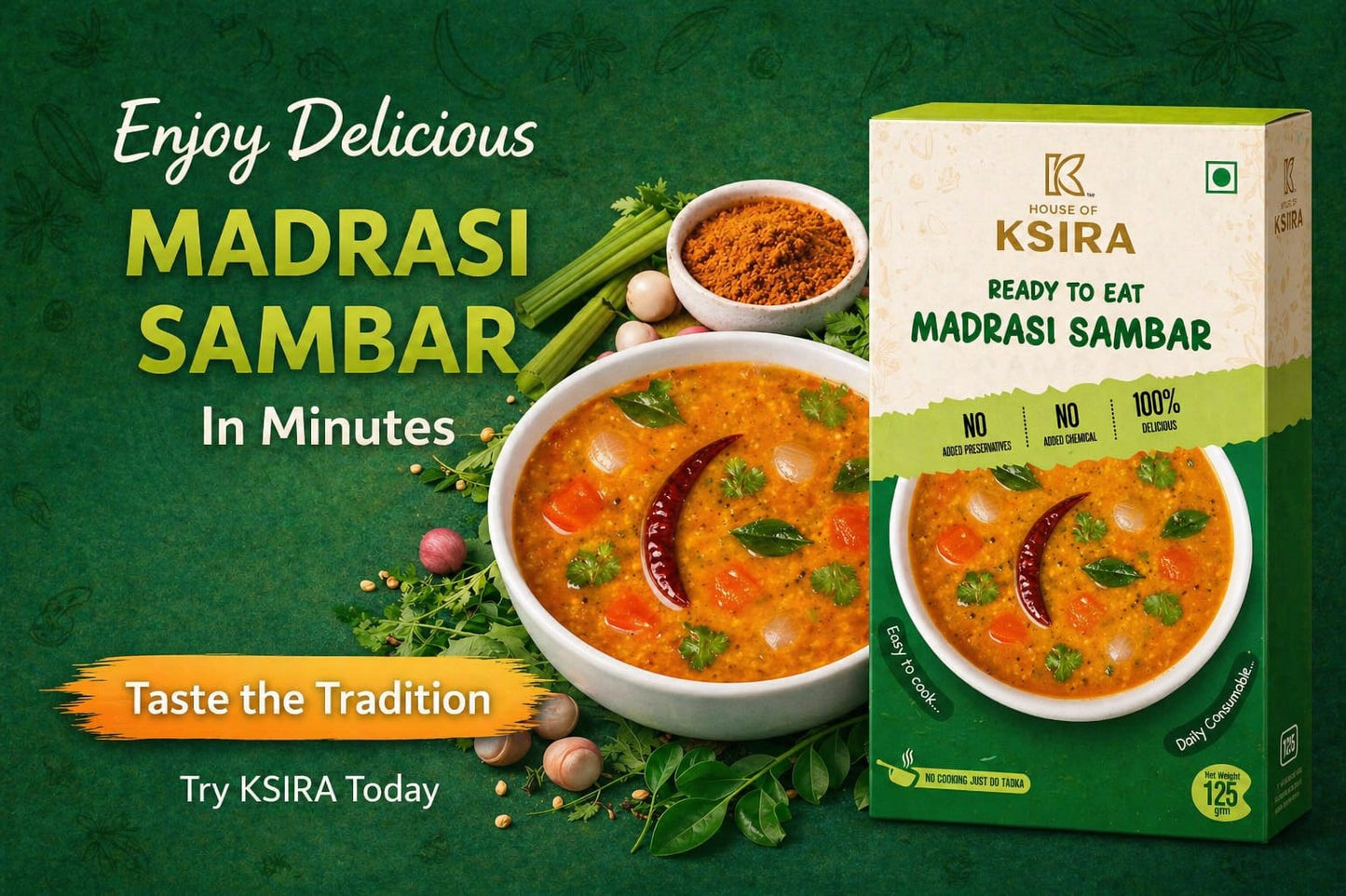 Madrasi Sambar - Ready to eat